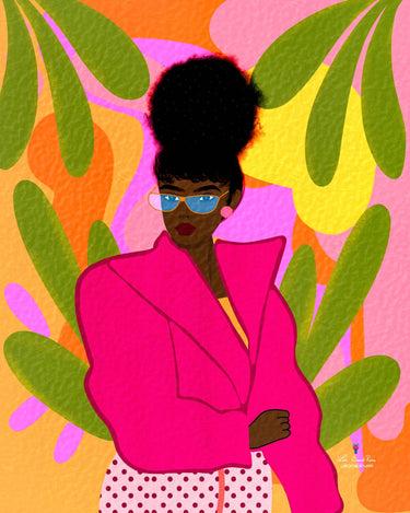 Fashionista Art, fashion Black woman