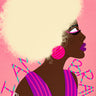 I am Brave Afro Affirmations Wall Art