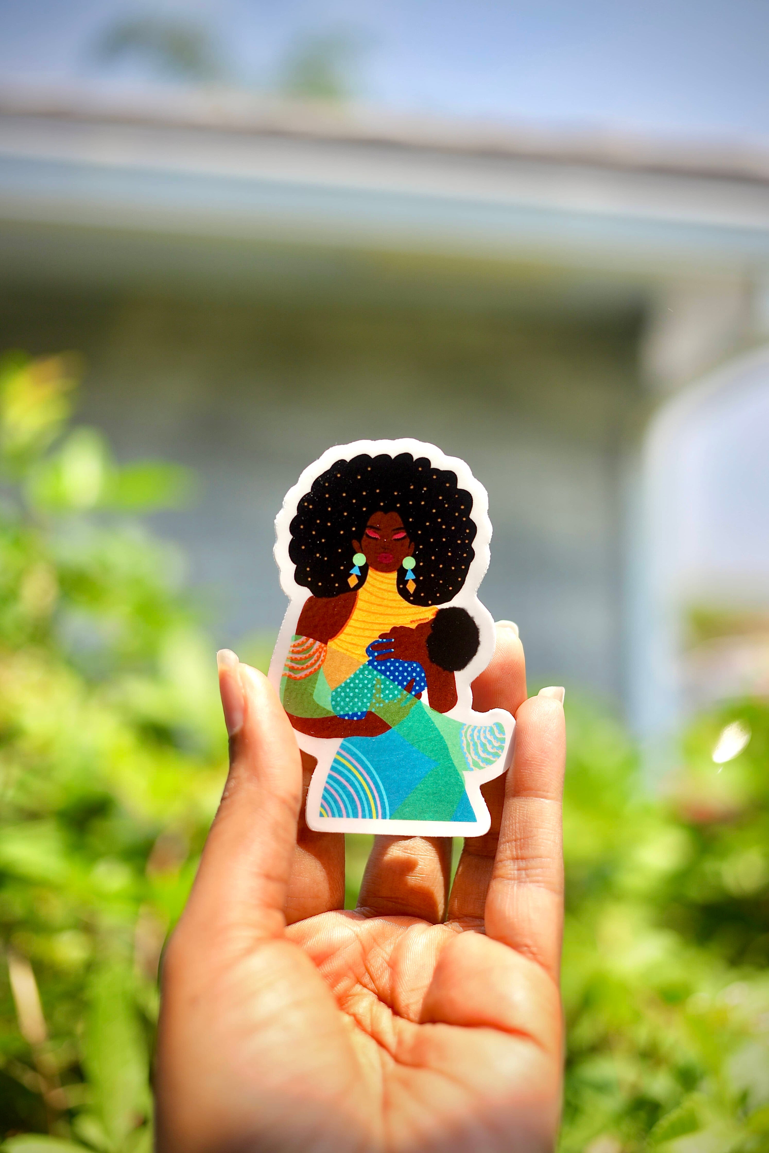 Motherhood Die-Cut Cutest Sticker