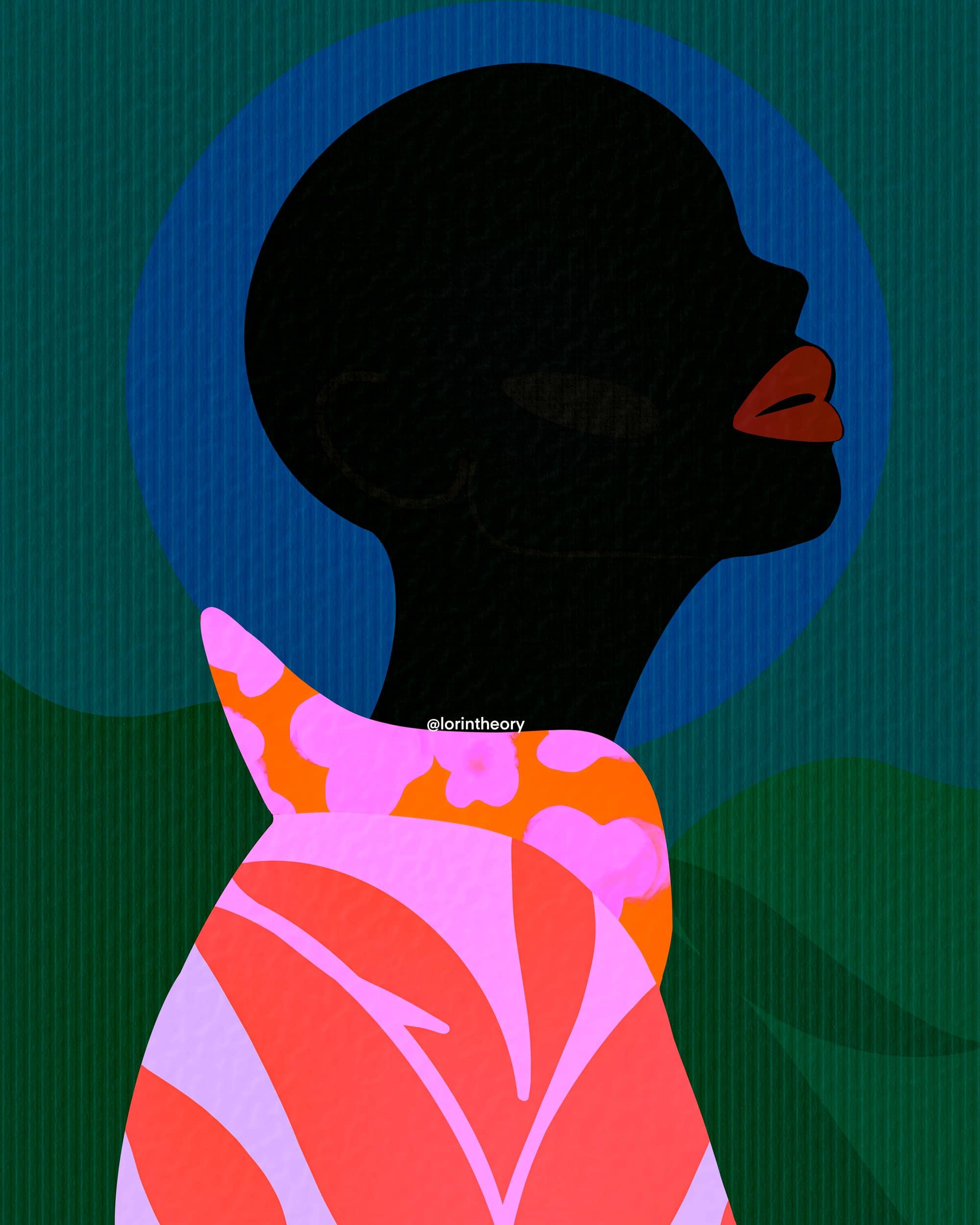 Anise Giclée African Woman Wall Art
