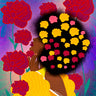 Blackart, afro art, woman's art